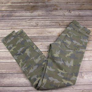 H&M Camo Skinny Jeans Size 8